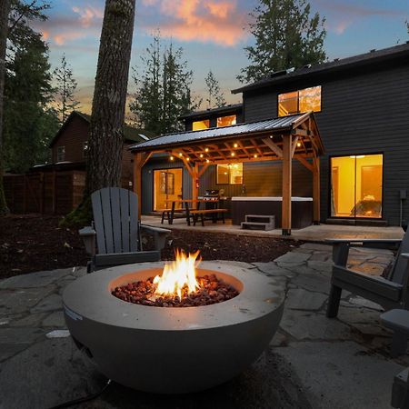 Stay Portland Collection - Alpine Retreat Hot Tub, Fire Pit & Game Room Rhododendron Bagian luar foto